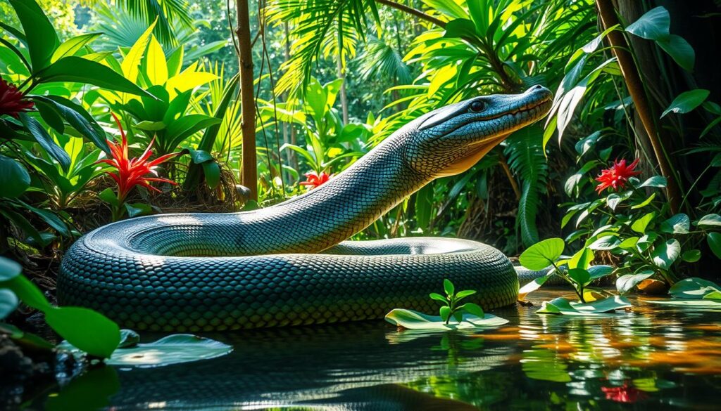 anaconda verde Eunectes murinus